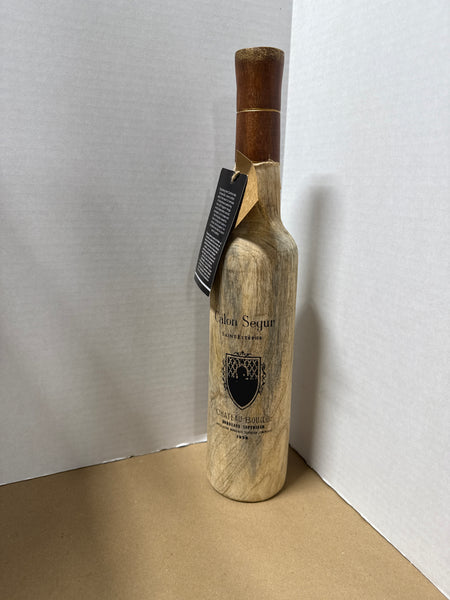 Wooden Wine Bottle Decoration