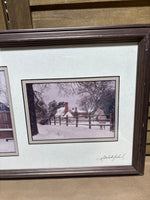 Photos of Williamsburg in Winter; Signed
