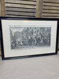 Burning the Rumps at Temple Bar Plate 11 by William Hogarth