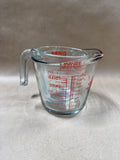 Pair Of Glass Measuring Cups - Pyrex / Anchor Hocking