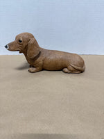Brown Dachshund Figurine By Sandra Blue *** READ DESCRIPTION ***