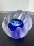 Signed Neil Duman 2003 Art Glass Paperweight Sculpture