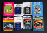 Lot of 4 Assorted Atari 2600 & 7800 Complete Games in Boxes with Manuals