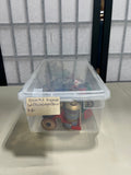 Assorted Ornaments: Cars/Trucks/Wagon/Train. 6 pc