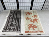 Tea Towel Lot J, 2 pc