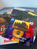 6-Piece Vintage Budweiser Clydesdale Calendars