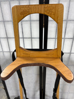 Classic Wooden Harp Cart/Trolley