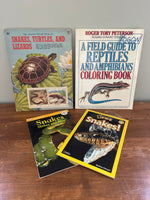 Homeschooling Book Lot R, Reptiles & Amphibians, 4 books