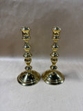 Pair Of Virginia Metalcrafters Candlestick Holders
