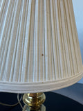 Berman Vintage Brass Candlestick Lamp (WORKS)