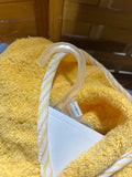 A- Winnie the Pooh Bath Set: Robe, Towel and Slippers (Size 0-9 months)
