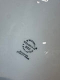 (F) 13-Piece Wedgwood Lavender on Cream Shell Edge Dinner Plates