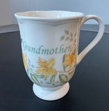 Lenox Butterfly Meadow Grandmother Footed Coffee Mug