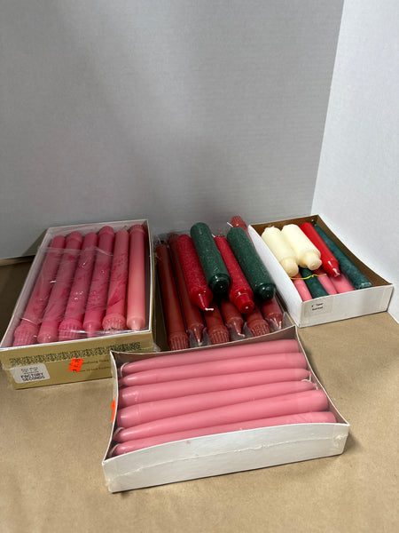 (A) Lot Of Candle Tapers