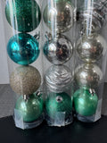 Coastal Collection Set of 36 Shatterproof Ornaments