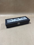 Oleg Cassini Crystal Candle Votives With Box