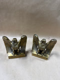 Eagle Brass Bookends By PM Craftsman #115B