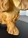 Cocker Spaniel Vintage Resin Dog Statue