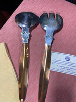 Rogers Copper and Silver Plated Serving Pieces