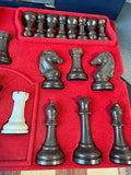 Cavalier Chess Tournament Edition with Alabasque Game Pieces in Box