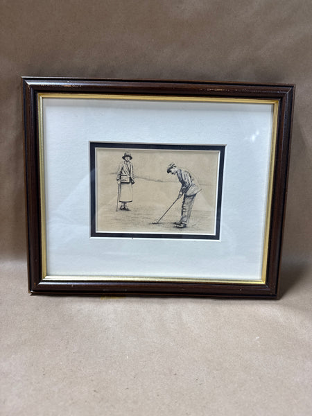 Frame Golf Art By Paul LeVine