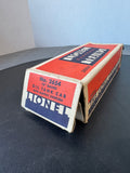 No. 2654 Sunoco Oil Tank Car Vintage Lionel Train for “O” Gauge Track with Box