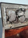 Antique Nuremberg Money Chest or Armada Box with Key