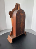 Wm. L. Gilbert Clock Co. Calla Vintage Wooden Mantel Clock with Key