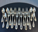 17-Piece Rogers Bros. A1 Silver Plate Flatware Set