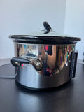 Crock-Pot SCVT650 Premier Edition Stainless Steel 6.5QT Programmable Slow Cooker with Touch Screen