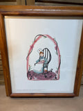 Loving Care Print by P. Buckley Moss; Signed & Numbered (513/1000) see description