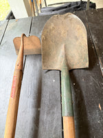 A-Garden Tool Lot, Hoe and Shovel