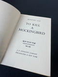 To Kill A Mockingbird 1960 Vintage Hardcover Book