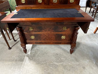 Antique Two Piece Butler's Desk/Drop Front Secretary***HEAVY ITEM***