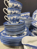 75-Piece Johnson Bros England Asiatic Pheasant Earthenware China Set