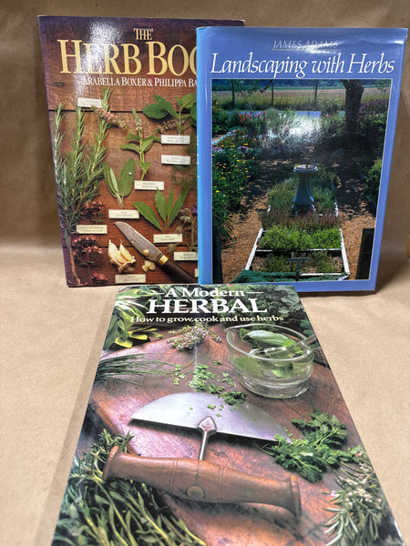 (B) 3 Herb Books