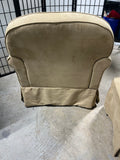 Swivel Chair with Ottoman by Dorel Asia Inc. ***Read Description***