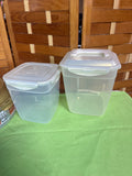 Lock & Lock Plastic Food Storage Containers, 5 pc