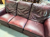 Ethan Allen Leather Reclining Sofa***HEAVY ITEM***