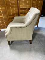 Tan/Beige Upholstered Chair, Unbranded