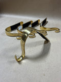 Solid Brass Stocking Hangers - Set Of 5