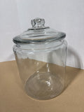 Large Clear Glass Apothecary Jar (B)
