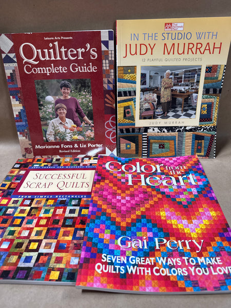 (D) Lot Of 4 Quilting Books