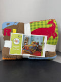 New Circo Roar ‘n Stomp Dinosaur Twin Quilt & Sham Set