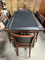 "American Heritage Billiards" Poker & Game Table with (6) Chairs