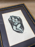 Tattooed Woman Picture By Bernard Brussel-Smith - Signed