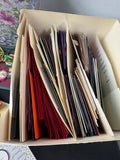 Assorted Lot of All Occasion Hand Made Cards with Dividers in Decorative Box