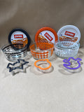 Halloween Pyrex 4 Cup Bowls With Matching Cookie Cutters