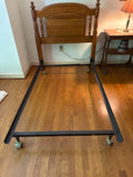 Twin Headboards with Metal Frames, Pair/2