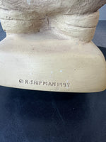 R. Shipman 1997 Pig Maid Sculpture